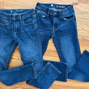 Pair Boys Gap Kids Jeans